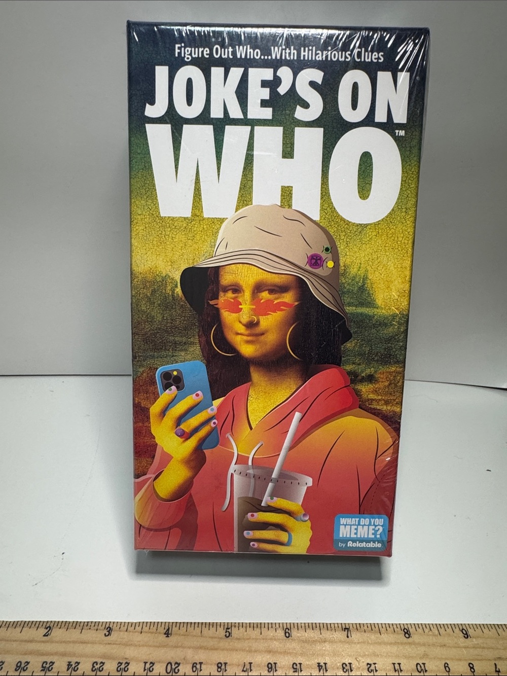 Relatable Joke's On Who? involves guessing famous historical pop culture figure
